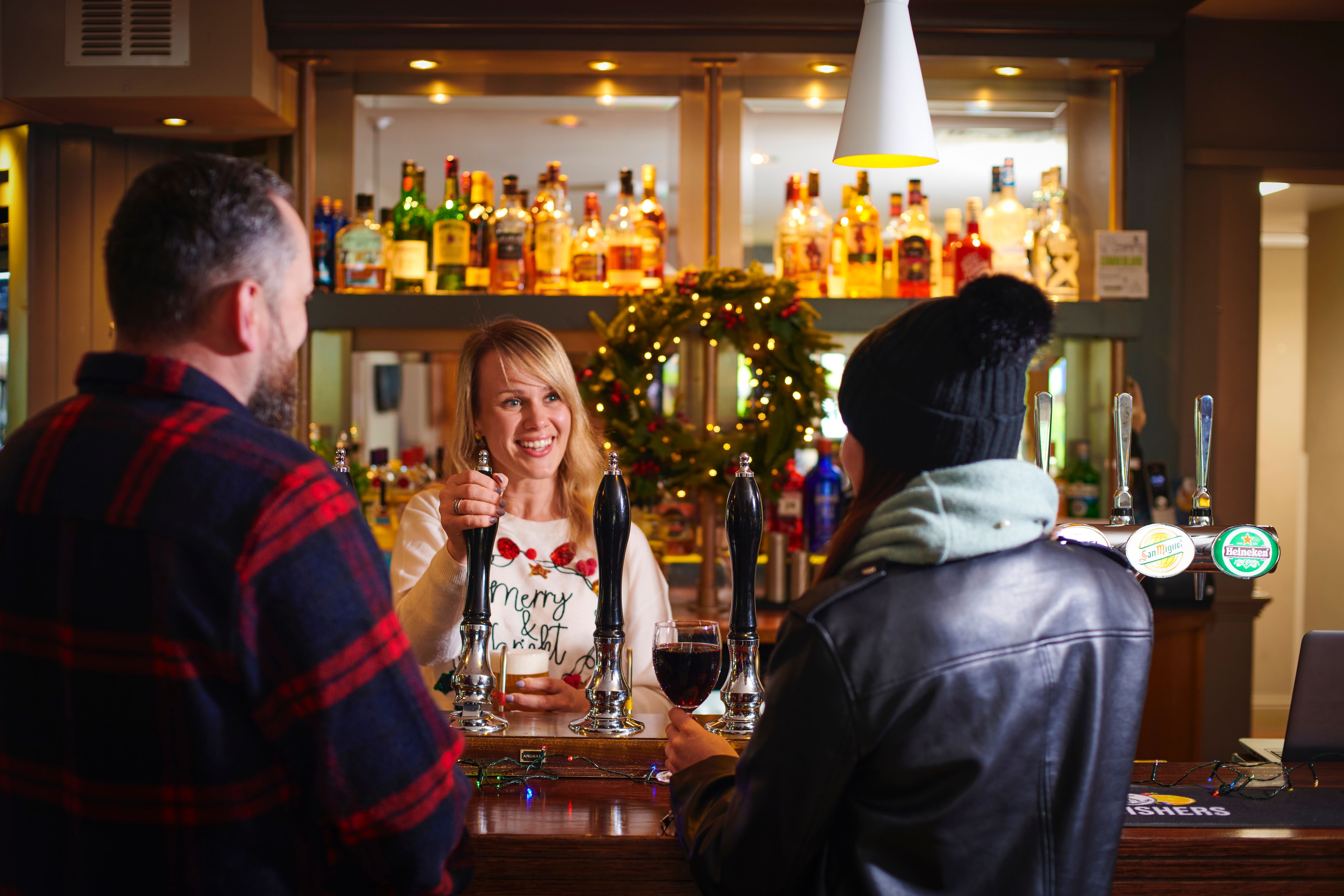 Join us at the bar this Christmas!